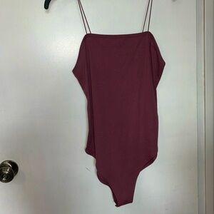 Size large mauve body suit